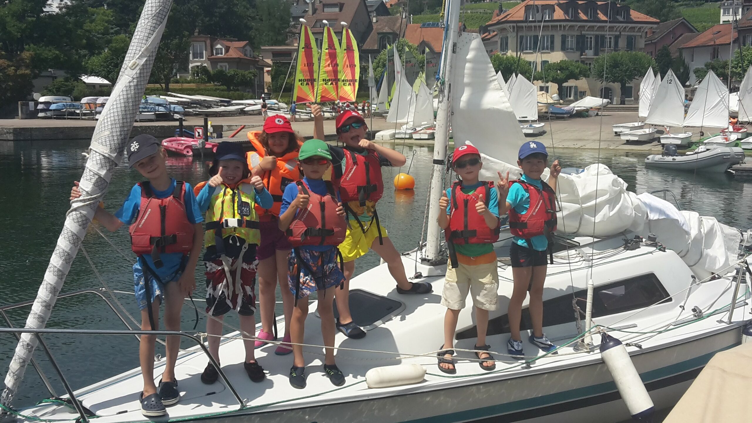Camp de voile primaire petit